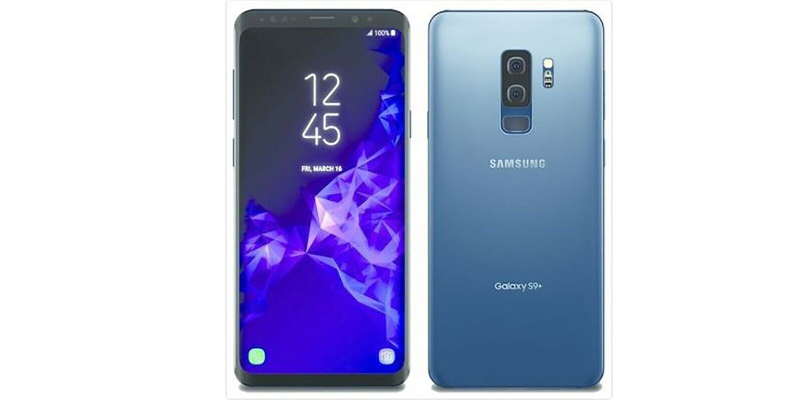 Amazon.com: Samsung Galaxy S9+ Smartphone - Coral Blue - GSM
